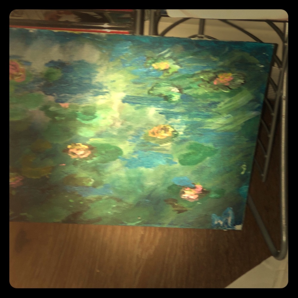 My interpretation of ’Waterlilies ”